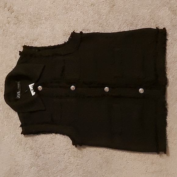Zara buttoned vest size S - Picture 7 of 10